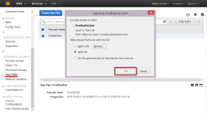 AWS EC2 Key pairs AWS EC2 Key pairs