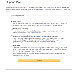 AWS Select Your Free Plan AWS Select Your Free Plan