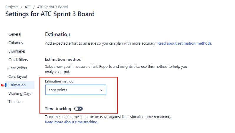 Jira Scrum Board Estimation Settings Jira Scrum Board Estimation Settings