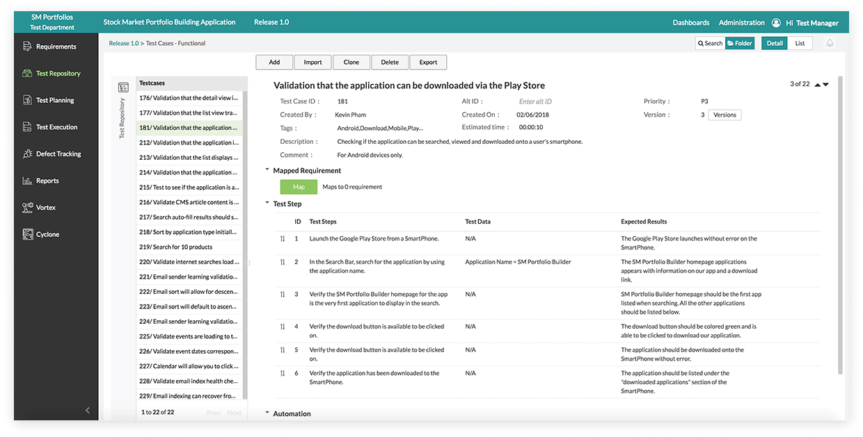 testmanagement