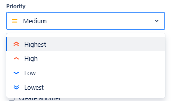 Jira Issue Priority