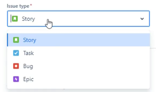 Jira Issue Types