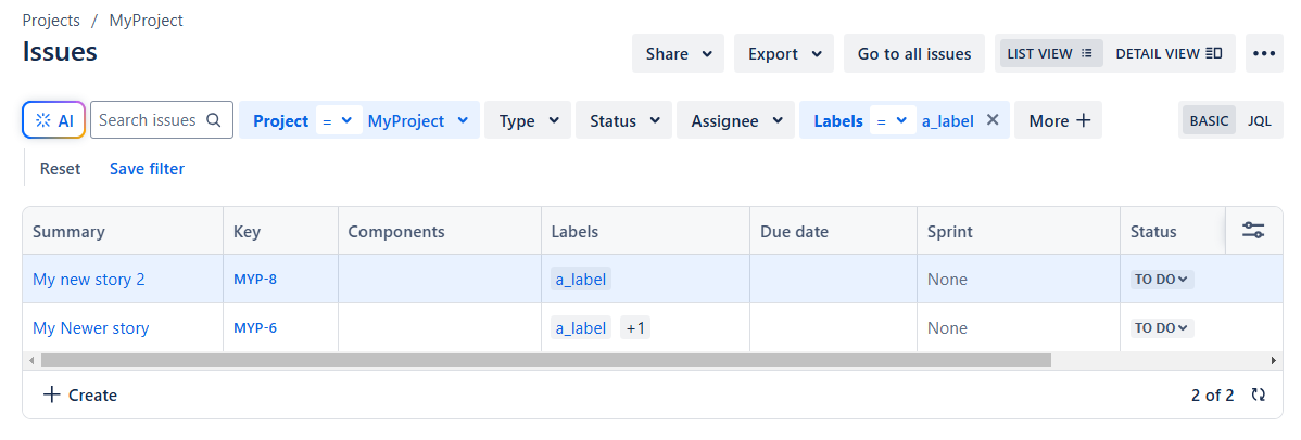 Jira Issue Priority