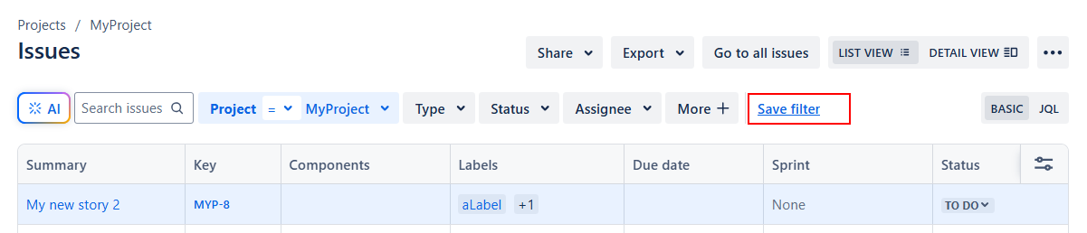 Jira Issue Priority