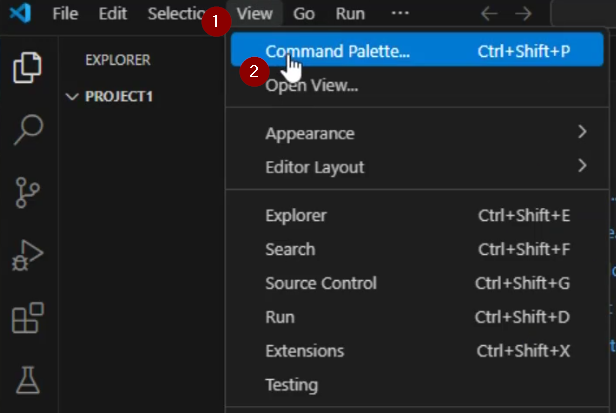 VSC Command Palette